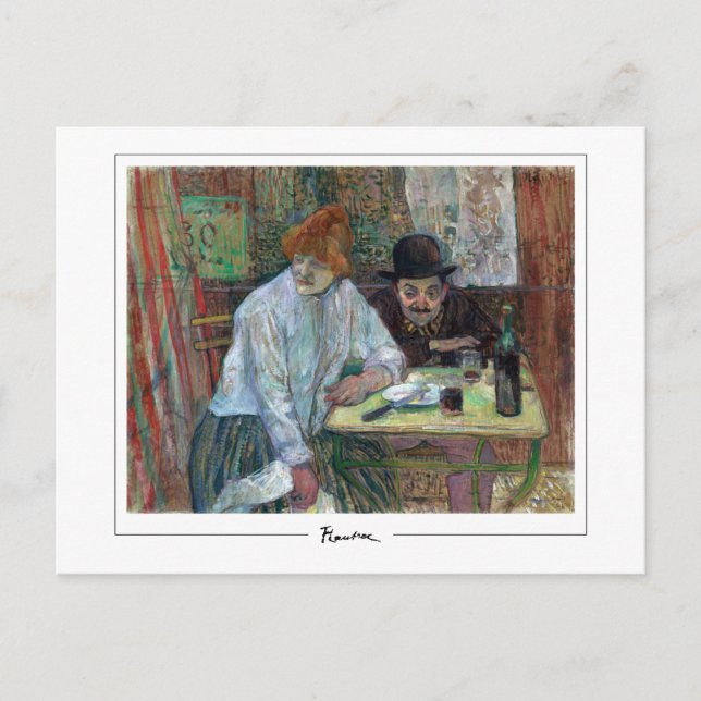 Cartão Postal Henri de Toulouse-Lautrec #13 - Bela Arte Postca.. (Frente)