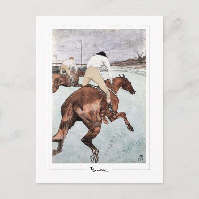 Cartão Postal Henri de Toulouse-Lautrec #15 - Bela Arte Postca.. (Frente)
