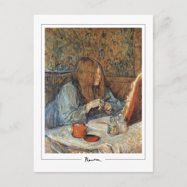 Cartão Postal Henri de Toulouse-Lautrec #186 - Fine Art Postc... (Frente)
