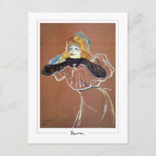 Cartão Postal Henri de Toulouse-Lautrec #213 - Fine Art Postc...