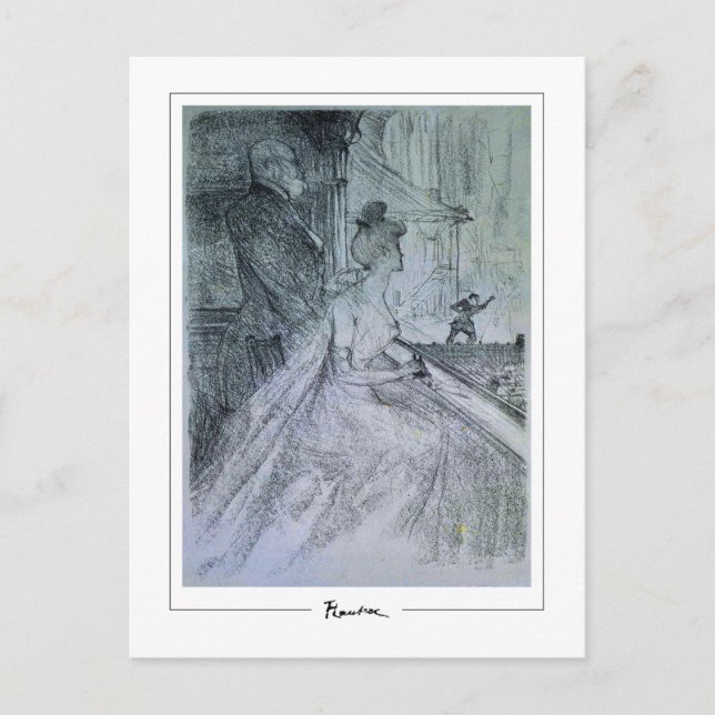 Cartão Postal Henri de Toulouse-Lautrec #219 - Fine Art Postc... (Frente)