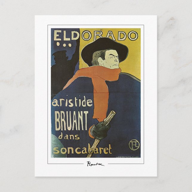 Cartão Postal Henri de Toulouse-Lautrec #421 - Fine Art Postc... (Frente)