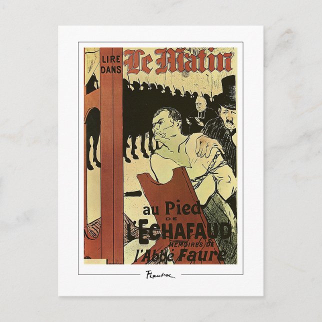 Cartão Postal Henri de Toulouse-Lautrec #88 - Fine Art Postca... (Frente)