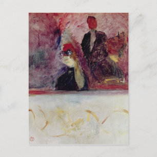 Cartão Postal Henri de Toulouse-Lautrec   Caixa no Mascaro