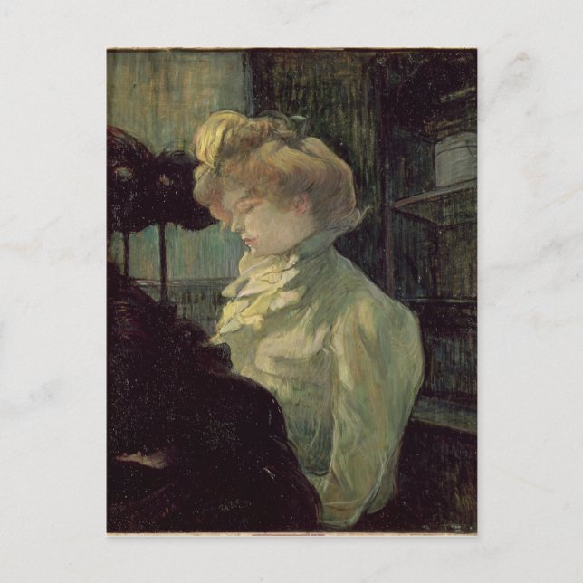 Cartão Postal Henri de Toulouse-Lautrec | Milliner, 1900 (Frente)