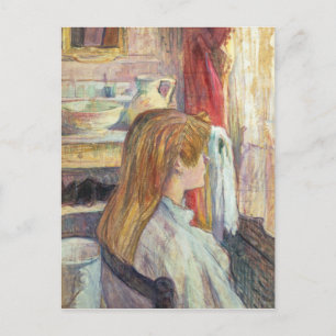Cartão Postal Henri de Toulouse-Lautrec Mulher na janela, 1