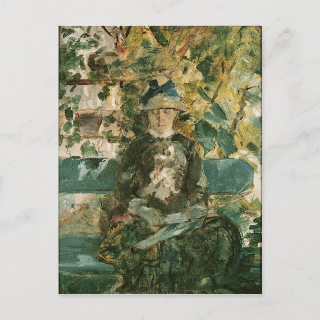 Cartão Postal Henri de Toulouse-Lautrec | Retrato de Adele Tapi (Frente)