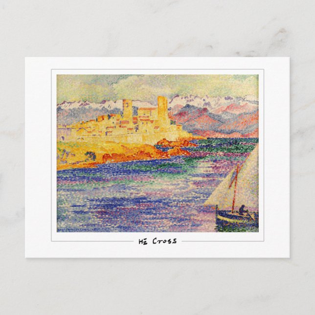 Cartão Postal Henri-Edmond Cross #113 - Cartão-postal de arte (Frente)