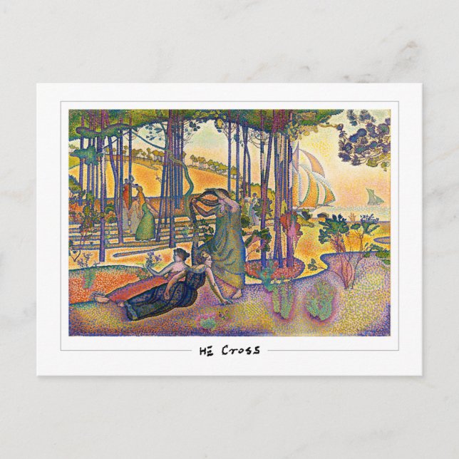 Cartão Postal Henri-Edmond Cross #6 - Cartão-postal de arte (Frente)