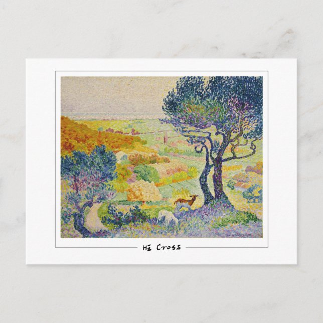Cartão Postal Henri-Edmond Cross #7 - Cartão-postal de arte (Frente)