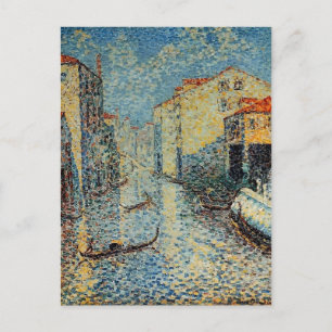 Cartão Postal Henri-Edmond Cross- A Canal Venetiano