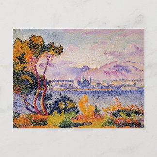 Cartão Postal Henri-Edmond Cross-Antibes, Tarde