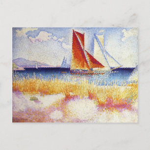 Cartão Postal Henri-Edmond Cross-Regatta