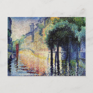 Cartão Postal Henri-Edmond Cross- Rio San Trovaso, Veneza