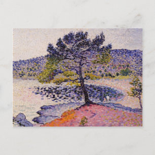 Cartão Postal Henri-Edmond Cross-The Beach, Noite