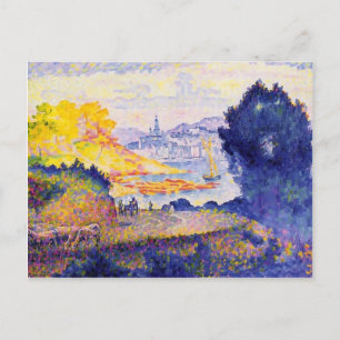 Cartão Postal Henri-Edmond Cross- View de Menton