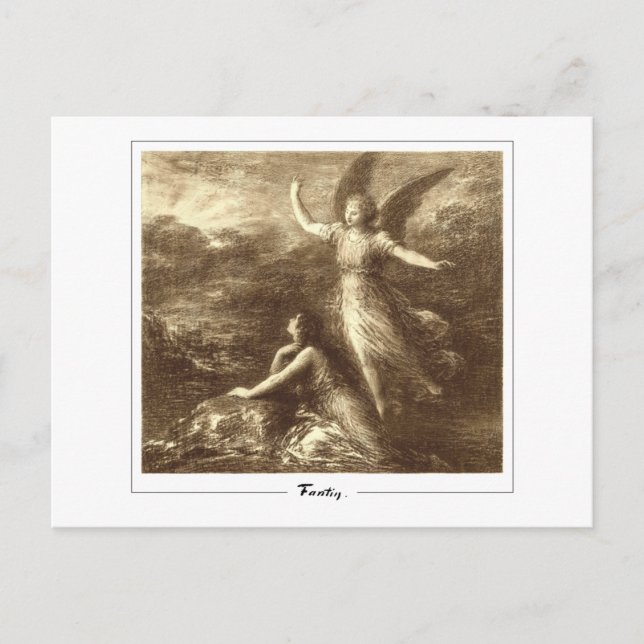 Cartão Postal Henri Fantin-Latour #394 - Cartão-postal de arte (Frente)