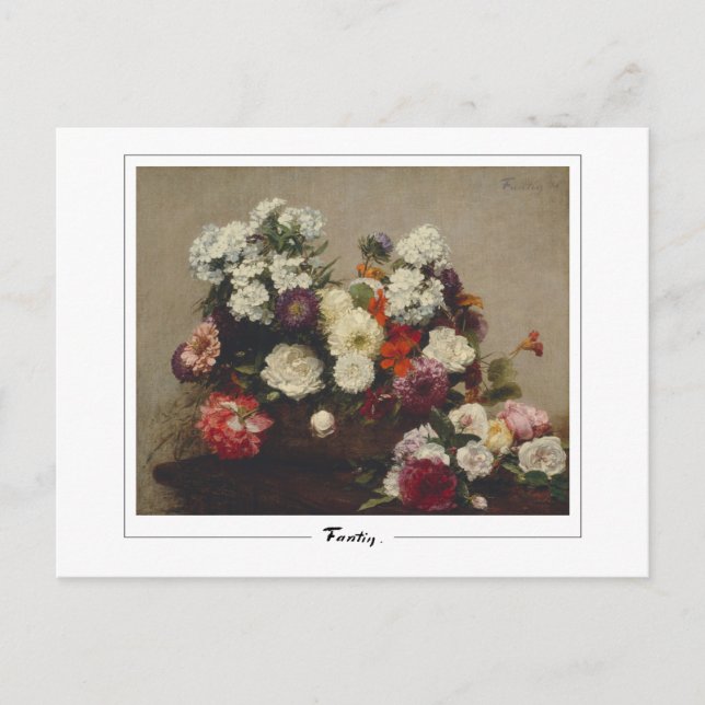 Cartão Postal Henri Fantin-Latour #451 - Cartão-postal de arte (Frente)