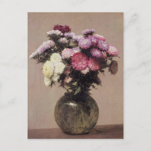 Cartão Postal Henri Fantin-Latour- Daisies