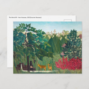 Cartão Postal Henri Rousseau - A Quebra d'Água