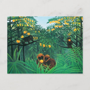 Cartão Postal Henri Rousseau O Cartão-Postal Dos Trópicos