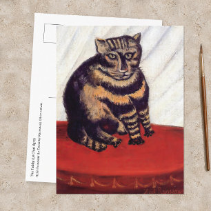 Cartão Postal Henri Rousseau - O Gato Listrado