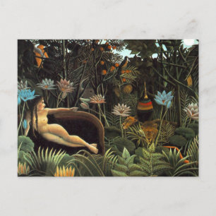 Cartão Postal Henri Rousseau - O Sonho