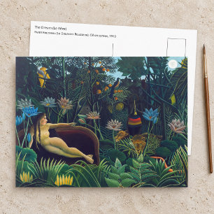 Cartão Postal Henri Rousseau - O Sonho / Le Reve
