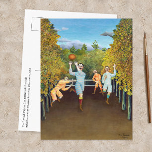 Cartão Postal Henri Rousseau - Os Jogadores de Futebol