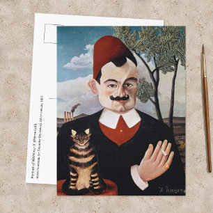 Cartão Postal Henri Rousseau - Retrato de Pierre Loti
