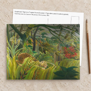 Cartão Postal Henri Rousseau - Surpreso!