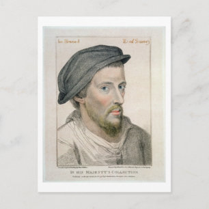 Cartão Postal Henry Howard, Earl of Surrey (c.1517-47) gravado