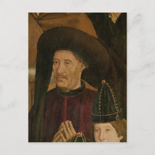 Cartão Postal Henry o detalhe do navegador do Polyptych