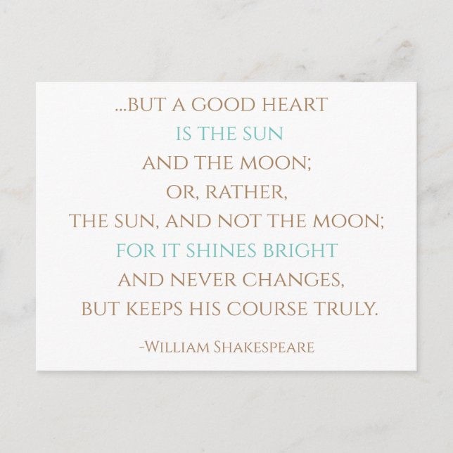 Cartão Postal Henry V (Frente)