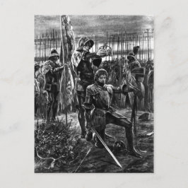 Cartão Postal Henry VII em Bosworth