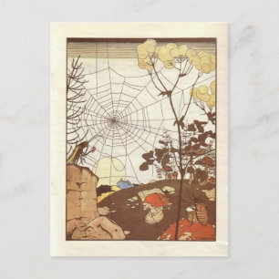 Cartão Postal Heorhiy Narbut- 'Fairy Tales: Teremok. Mizgir'