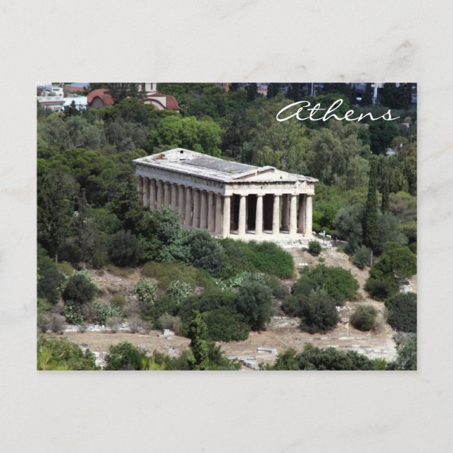 Cartão Postal hephaestus verde (Frente)