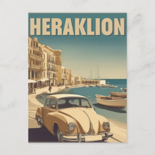 Cartão Postal Heraklion, Iraklio, vocação grécia