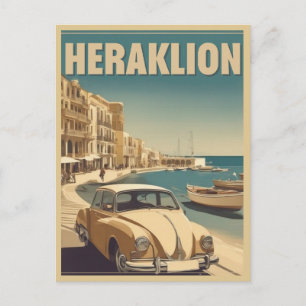 Cartão Postal Heraklion, Iraklio, vocação grécia