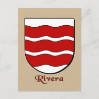 Heraldic Shield da Família Rivera
