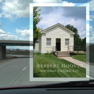 Cartão Postal Herbert Hoover Infância Um Quarto Colégio