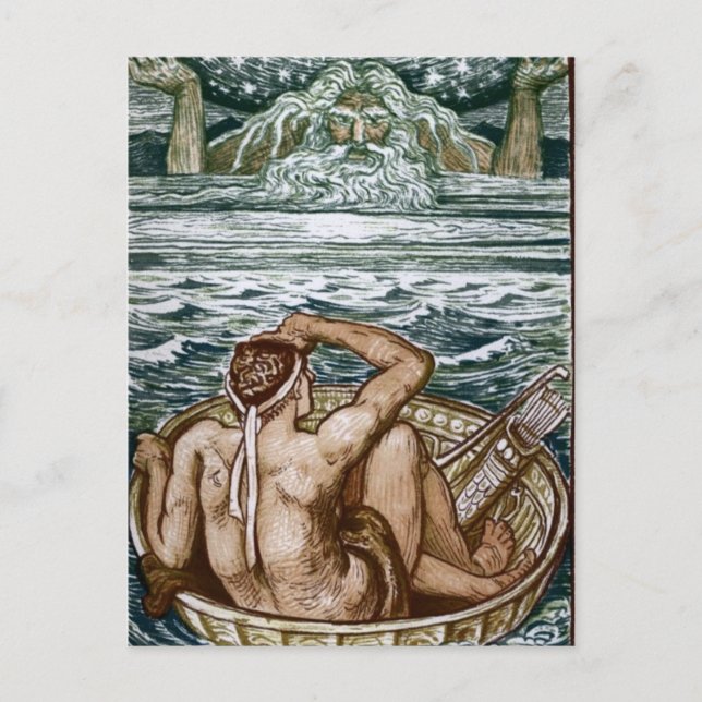 Cartão Postal Hércules e Atlas (Frente)