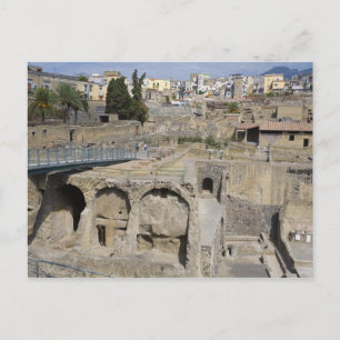 Cartão Postal Herculium, Ercolano, Campania, Italy
