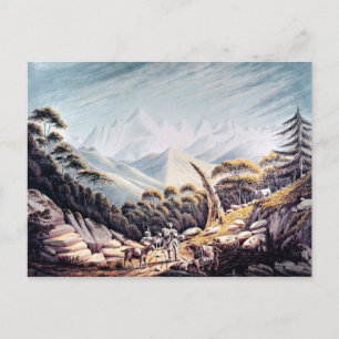 Cartão Postal Herdeiros Nepaleses no Himalaia, 1826