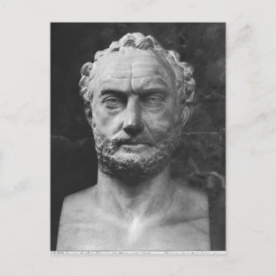 Cartão Postal Herma de um homem, dito ser Tucídides