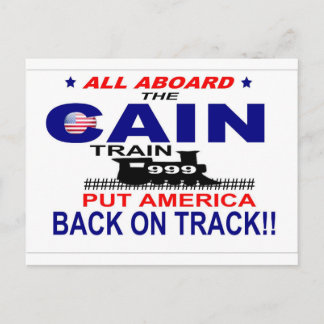 Cartão Postal Herman Cain