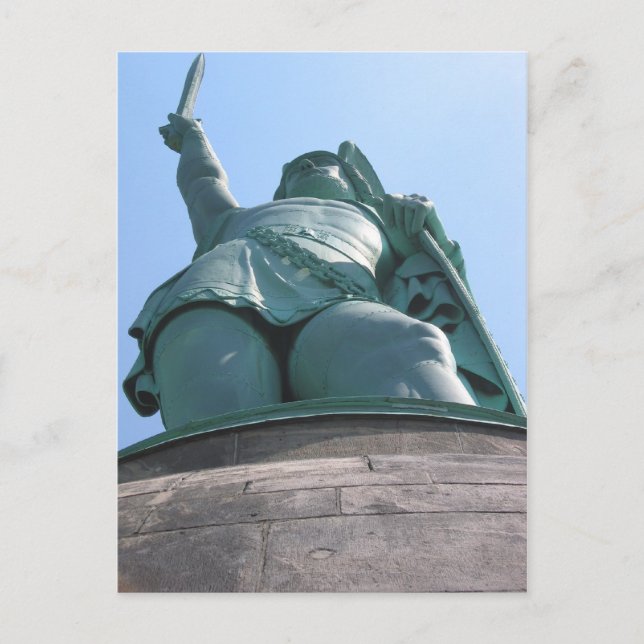 Cartão Postal Hermannsdenkmal (Frente)