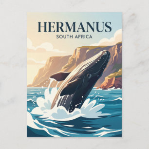 Cartão Postal Hermanus África do Sul