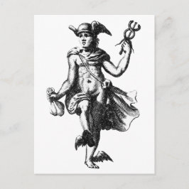 Cartão Postal Hermes Trismegistus Alchemy