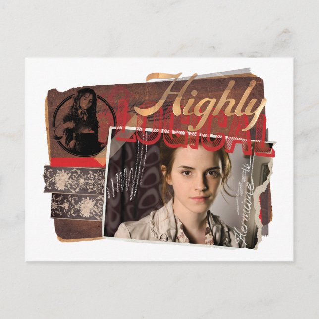 Cartão Postal Hermione 8 (Frente)